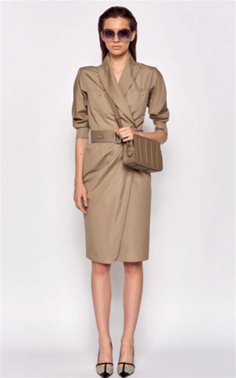 Max Mara Calia Dress | Fashion, Cotton gaberdine, Calia