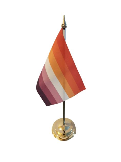 Origins & Explanation Of The Lesbian Flag Colors & Meaning