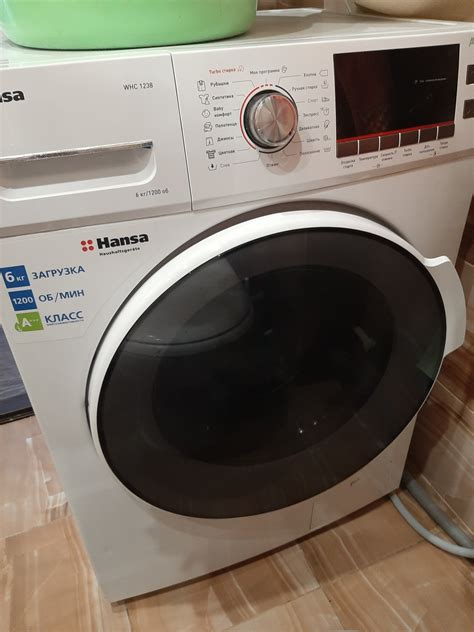Стиральная машина Hansa WHC 1238 | отзывы