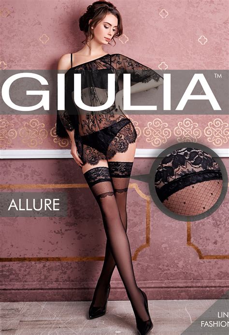 Чулки Giulia ALLURE 18 купить недорого в интернет-магазине Для Подружек