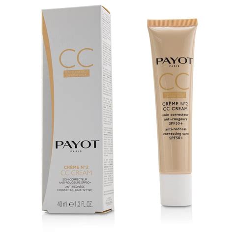 Payot Creme N°2 CC Cream - Anti-Redness Correcting Care SPF50+ 40ml/1 ...