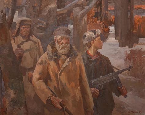 Семья партизана - Марин А.Г. Подробное описание экспоната, аудиогид ...