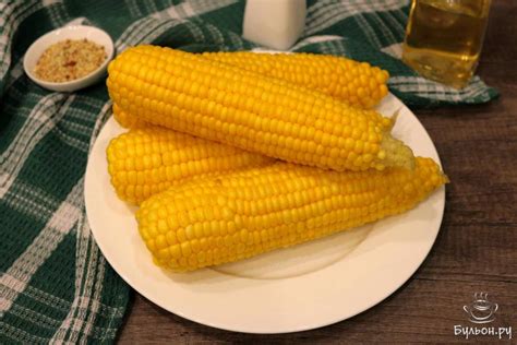 Вареная кукуруза в початках со специями | рецепт пошагово, фото, отзывы