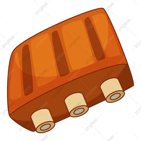 Xương Sườn, Thịt, Hoạt Hình PNG, Sườn Heo Biểu Tượng Phong Cách Hoạt ...