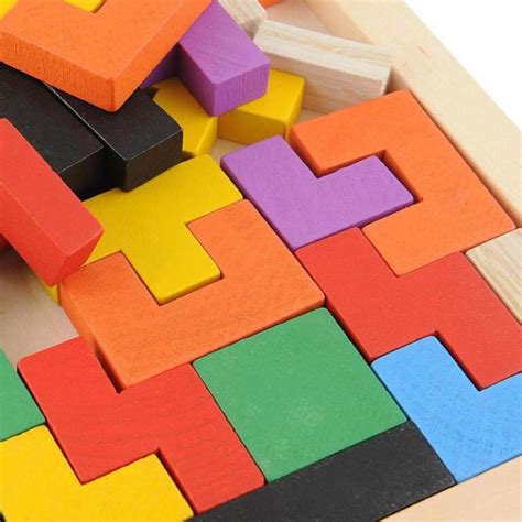 Colorful Wooden Intelligence Puzzle Game – Momentures
