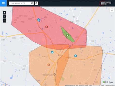 SWEPCO Power Outage in Center (Updated 3:45pm) | Shelby County Today