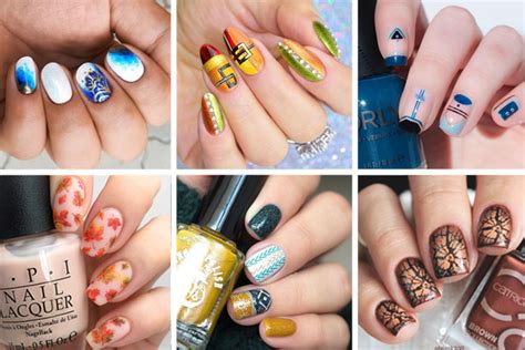 16 Fabulous Fall Nail Art Ideas to Sweep Away The Autumn Blues