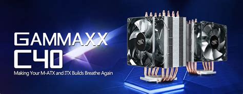 Deepcool Gammaxx C40 Multi-Socket CPU Cooler - DP-MCH4-GMX-C40P | Mwave