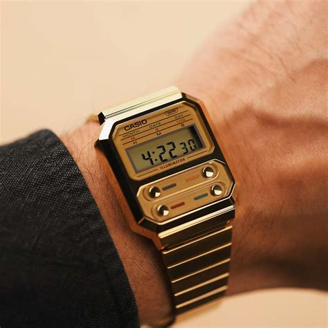 Часы для поклонников олдскула от Casio - модель A100, откровенно ...