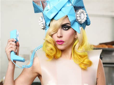 TELEPHONE ON THE SET UNTAGGED - Lady Gaga Wallpaper (36744836) - Fanpop
