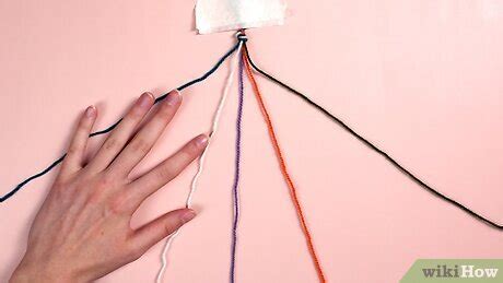 how to braid string into hair
