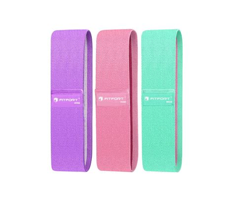 Fitfort + Resistance Bands for Legs and Butt Exercise Bands