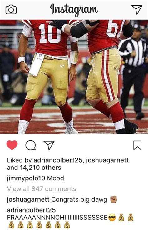 AC’s reaction to Jimmy G’s contract : r/49ers