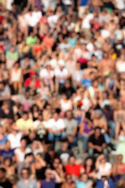 stadium crowd blur stock  pictures royalty  images istock