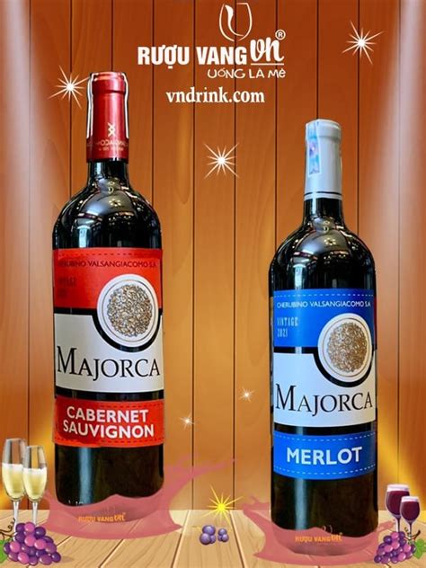 ruou vang majorca tay ban nha cabernet sauvignon