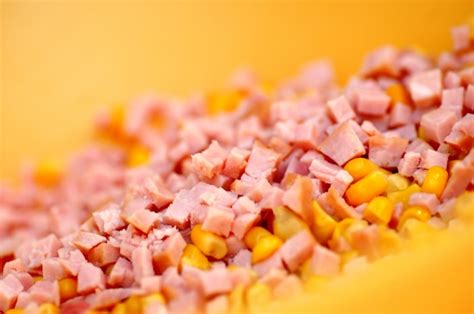 photo ham  corn