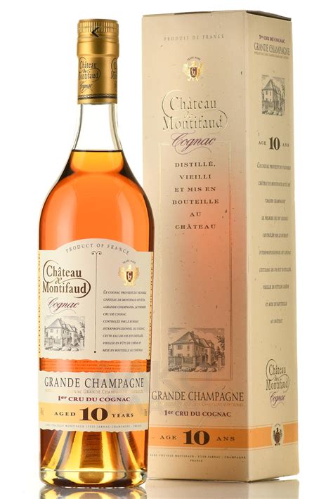 Chateau de Montifaud 10 ans gift box - купить коньяк Шато Де Монтифо 10 ...