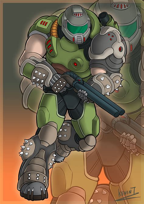 Doom Slayer by KevinTrentin on Newgrounds