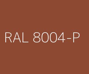 Renk RAL 8004-P / Copper brown (Kahverengi tonları) | RAL Kataloğu