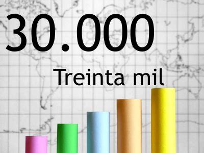 Como Se Escreve 30.000 - GRE-Garanhuns: 30.000 Trinta mil