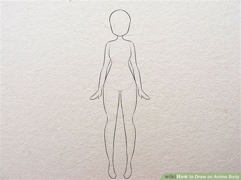 How to Draw an Anime Body (with Pictures) - wikiHow