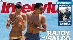 El 'topless' de la mujer de Xavi antes de la boda | El Correo