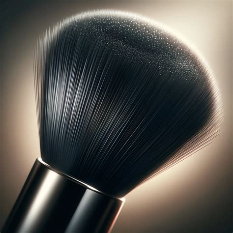 how to put on liquid foundation with a brush