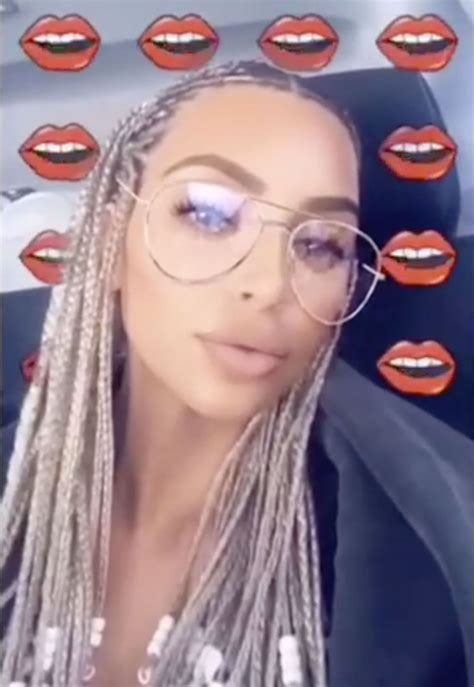 Kim Kardashian Says She Gives 'Zero F—' About Braid Controversy