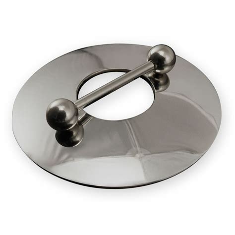 Nipple Piercing Shield Disk Surgical Steel Fetish Intimate Body BDSM