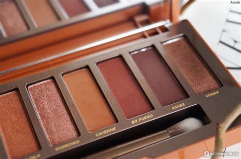 Палетка теней для век Urban Decay Naked Heat - «★ Самая горячая новинка ...