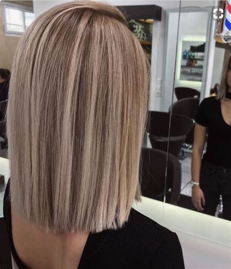 Medium Length Hairstyles Blunt Cut