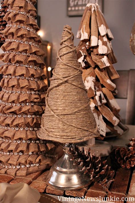 rustic christmas tree decorations 10