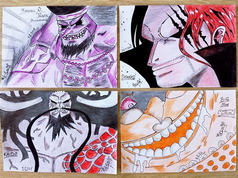 One Piece - Yonko ( Four Emperors ) by stipe320 on DeviantArt