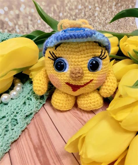 Вязаная игрушка Колобок. Автор Светлана Таранущенко