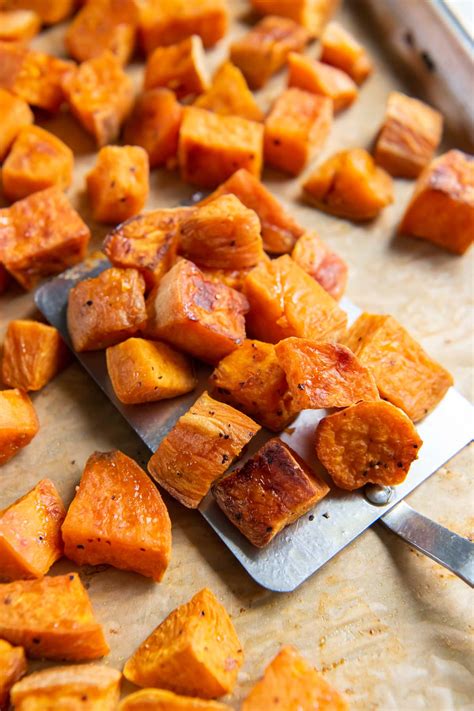 Roasted Sweet Potatoes Recipe - Kristine's Kitchen
