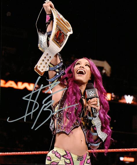 Sasha Banks signed 8x10 Photo – Signed By Superstars