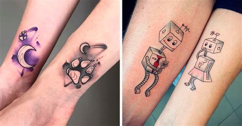 Couples Tattoos Designs Matching Tattoos For Those Who Want To Tie The