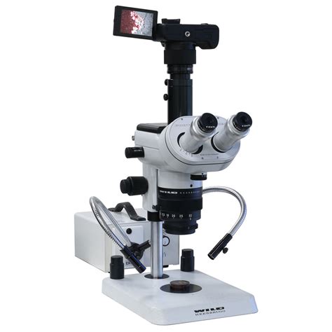 Wild M400 Macroscope, Used, with MM50-M4 DSLR Camera System – Martin ...