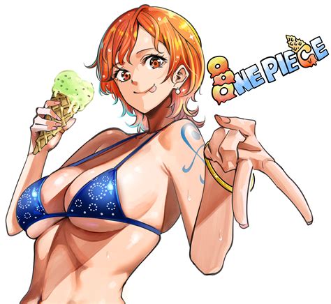 nami (one piece) drawn by nadainishi | Danbooru