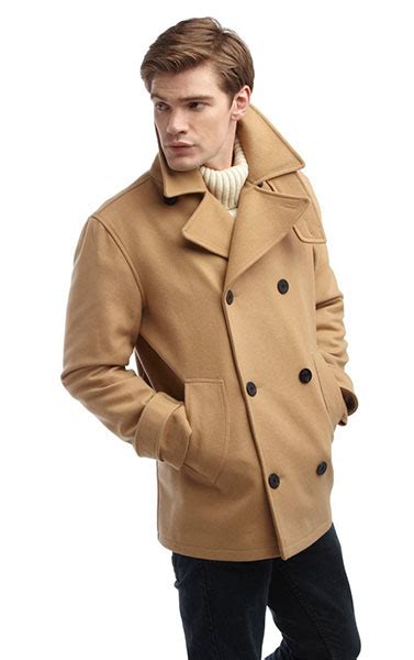 Купить мужское пальто бушлат (peacoat) в Москве