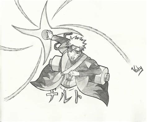 Naruto(Sage Mode) using Rasenshuriken! by MinesteinMCG on DeviantArt