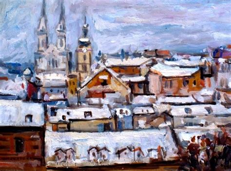 Zdenko Velčić - Zagreb | Zagreb croatia, Painting, Zagreb