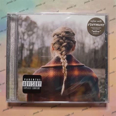 (SEALED) Taylor Swift - evermore - Deluxe Edition Explicit CD ...