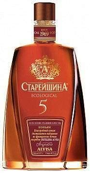 Коньяк Старейшина 12 лет отзывы потребителей, обзор напитка