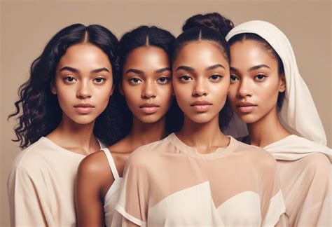 premium photo  models   fashion show  posing   photo