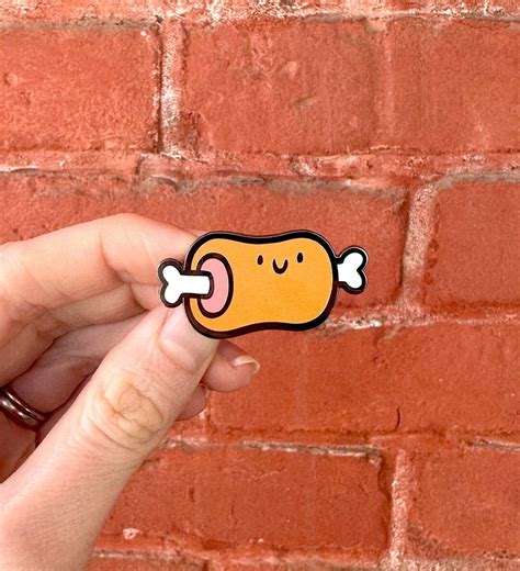 meat enamel pin kawaii enamel pin cute hard enamel pin kawaii