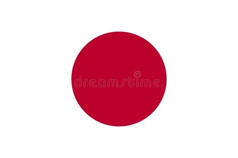 national flag  japan hinomaru ball   sun stock vector