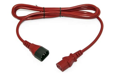 Кабель питания Hyperline монитор-компьютер IEC 320 C13 - IEC 320 C14 ...