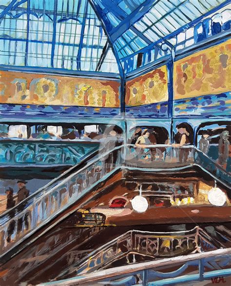 La Samaritaine N°2, Painting by Valérie Le Meur | Artmajeur