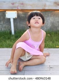 Portrait Kid Girl Natural Emotion Smiling Stock Photo 480911116 ...